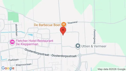 Producties for rent i Nijkerk - kort over placeringen