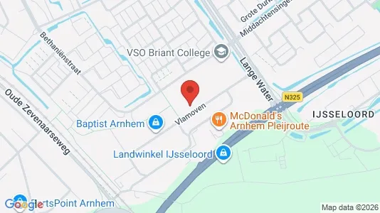 Kantorruimte for rent i Arnhem - kort over placeringen