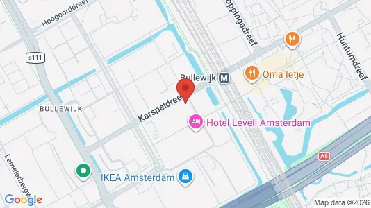 Coworking spaces for rent i Amsterdam-Zuidoost - Foto uit Google Street View