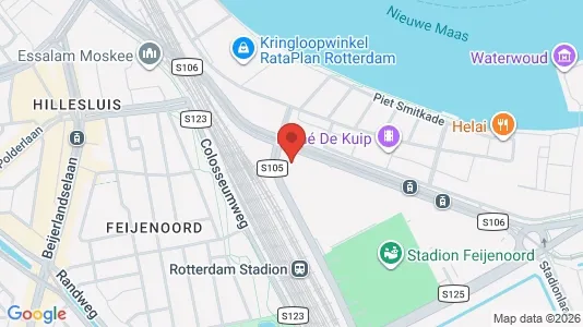 Coworking spaces for rent i Rotterdam IJsselmonde - Foto uit Google Street View