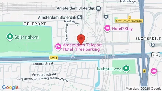 Kantorruimte for rent i Amsterdam Westpoort - kort over placeringen