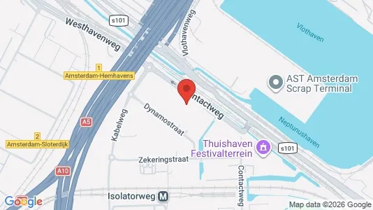 Kantorruimte for rent i Amsterdam Westpoort - kort over placeringen