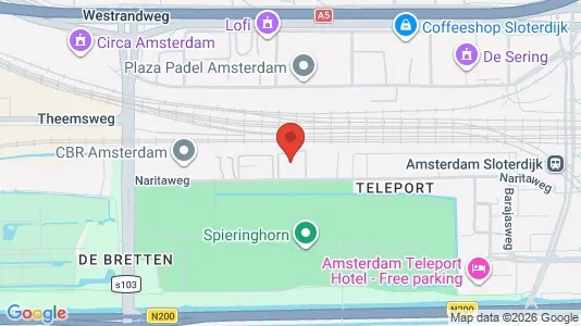 Kantorruimte for rent i Amsterdam Westpoort - kort over placeringen