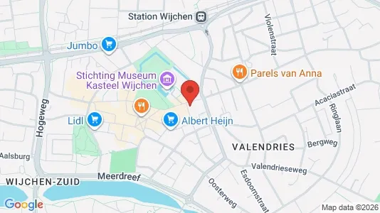 Kantorruimte for rent i Wijchen - kort over placeringen