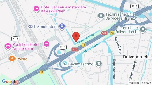 Kantorruimte for rent i Amsterdam Westpoort - kort over placeringen