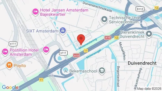 Kantorruimte for rent i Ouder-Amstel - kort over placeringen
