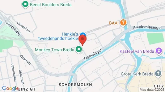 Coworking spaces for rent i Breda - Foto uit Google Street View