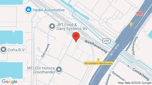 Kantorruimte for rent i Amsterdam Westpoort - kort over placeringen