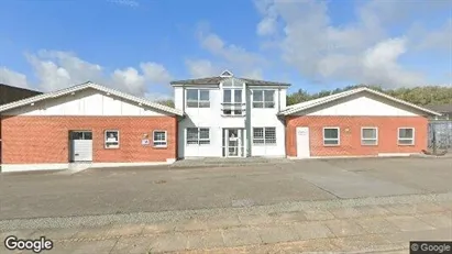 Magazijnen te huur in Hasselager - Foto uit Google Street View